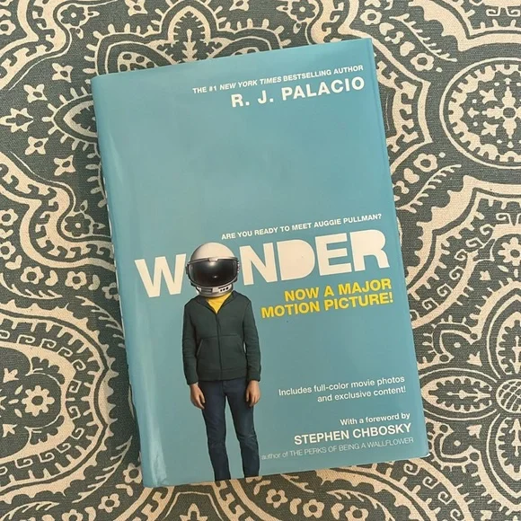 Wonder by R.J. Palacio Hardcover Novel - Picture 1 of 7